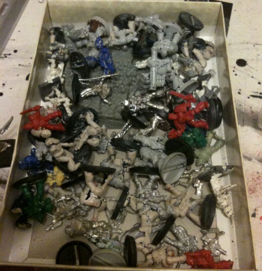 Box of Old Random Minis